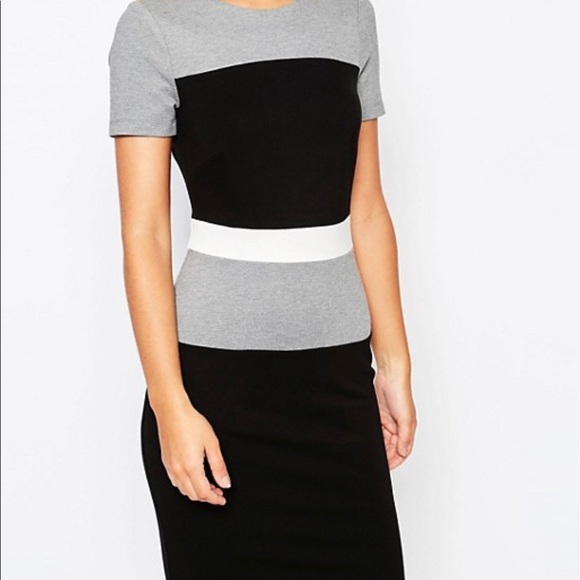 French connection color block dress - Picture 3 of 5